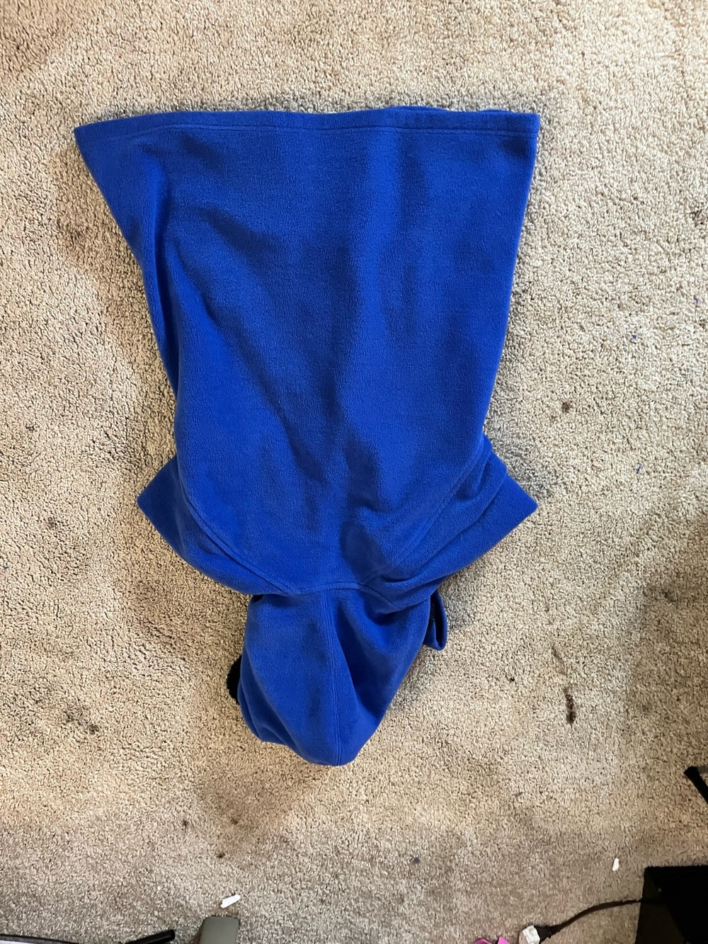 Kim Rogers Royal Blue Utility Jacket Hood